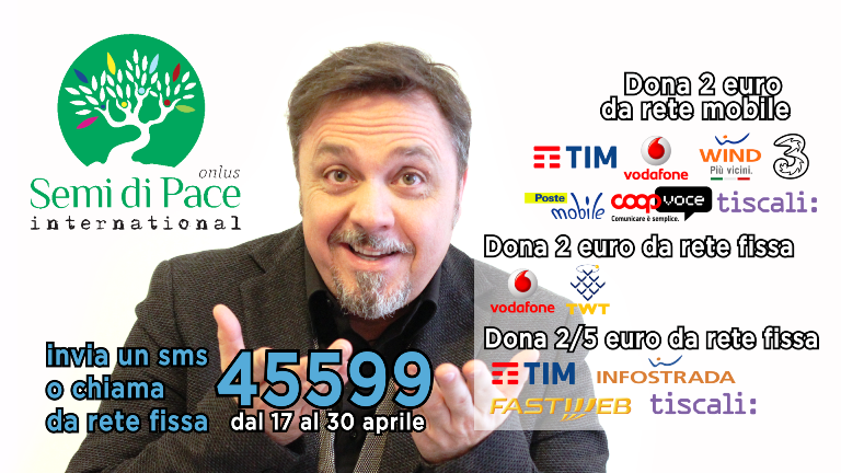 Gabriele Cirilli, volto della campagna sms