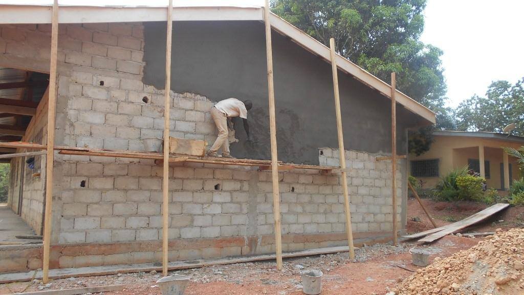 Cantiere della scuola primaria Saint Jean