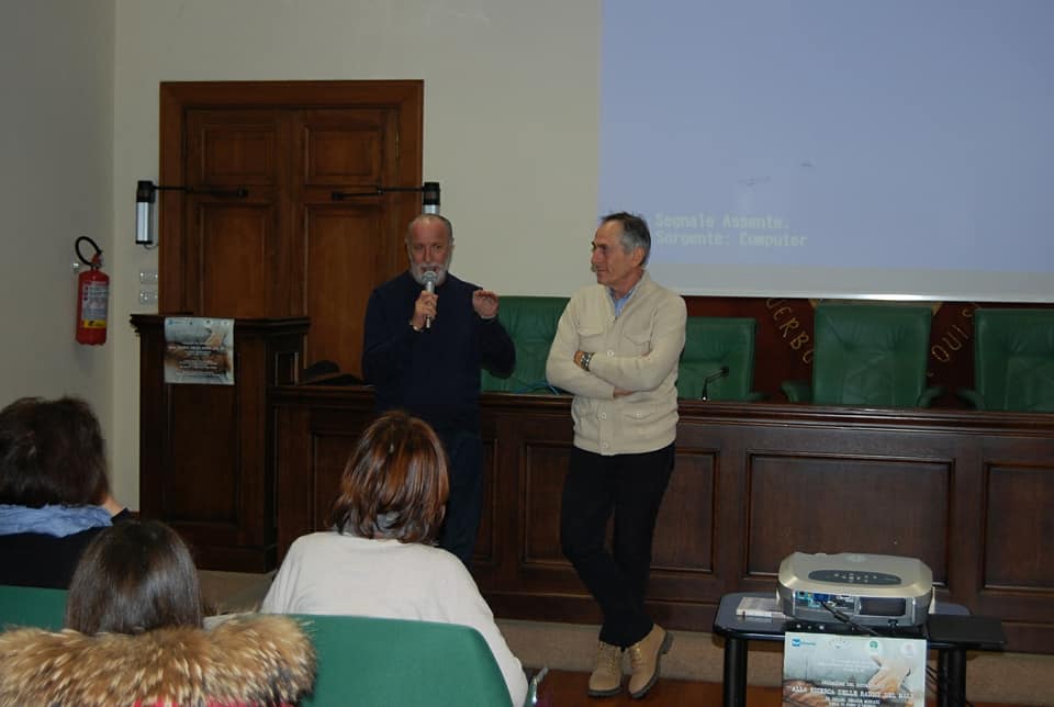 A sinistra il regista Moscatijpg