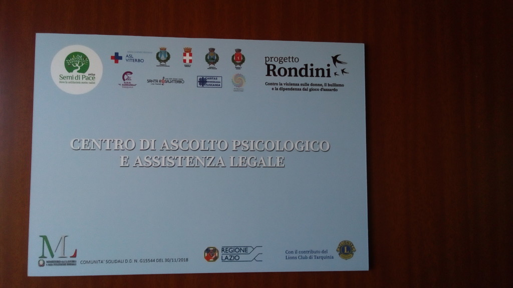Semi di Pace_Centro di ascolto_targa