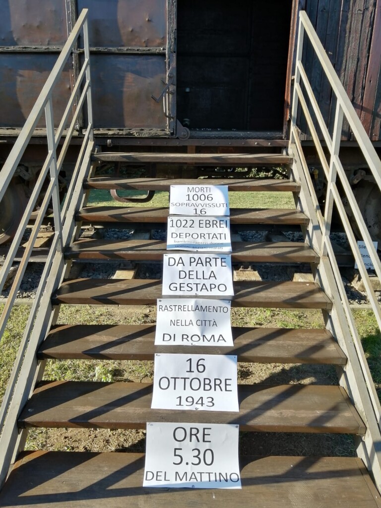 memoriale shoah cartelli